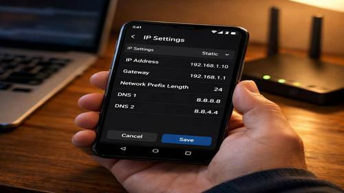 Як змінити IP Android