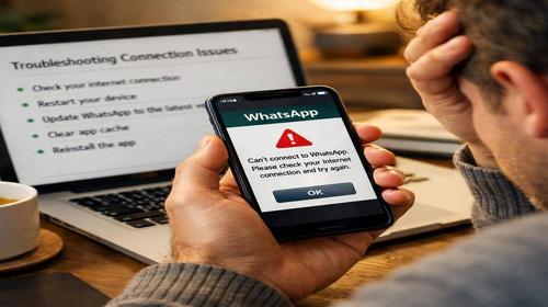 WhatsApp помилка підключення — гайд для початківців