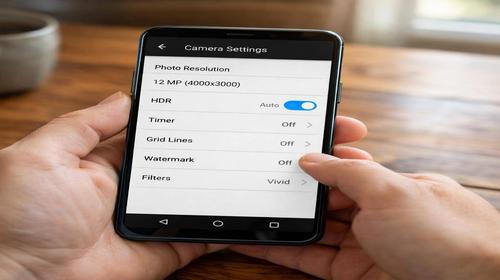 Як налаштувати камеру Android