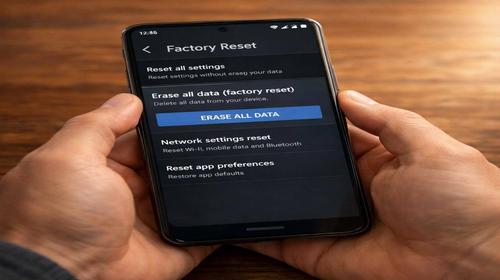 Як скинути Android до заводських