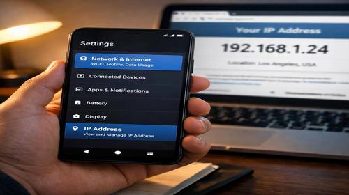 Як змінити IP Android