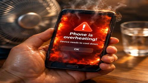 Android перегрівається