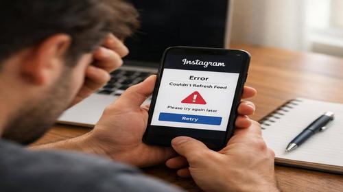 Не працює Instagram Android