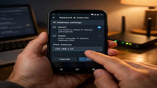 Як змінити IP Android