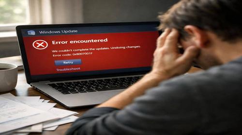 Windows Update не працює через помилку 0x803F7001 — рішення
