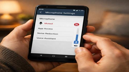 Не працює мікрофон Android