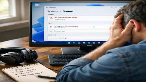 Windows 11 не працює звук — що перевірити без перевстановлення системи