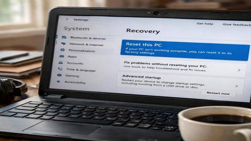 Як скинути Windows 11 до заводських налаштувань для слабкого ПК
