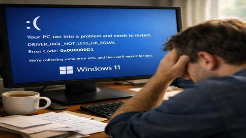 Windows 11 показує код 0x000000D1 — що робити