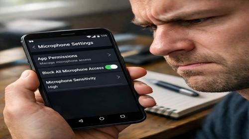 Не працює мікрофон Android