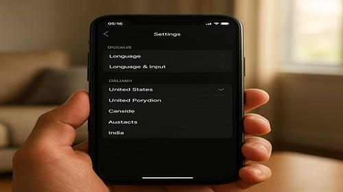 Як змінити країну Android