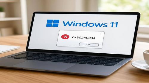 Windows 11 показує код 0x80240034 — що робити