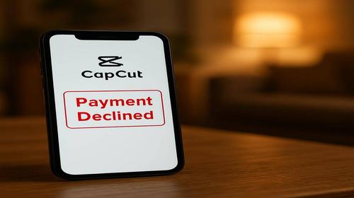 CapCut відхиляє платіж — що робити