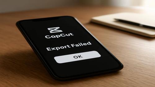 CapCut не експортує відео — як виправити