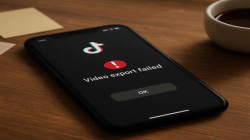 TikTok не експортує відео — що робити