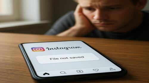 Instagram не зберігає файл — простий спосіб виправити