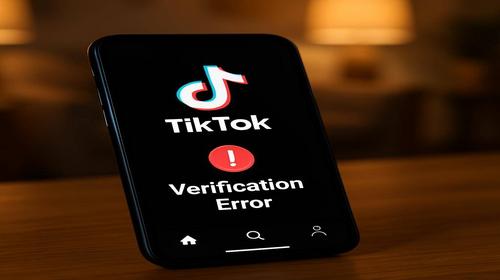 TikTok помилка верифікації — що робити