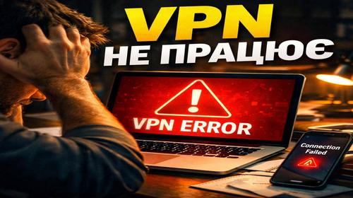 VPN не працює що робити