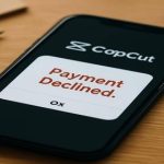 CapCut відхиляє платіж — гайд для початківців