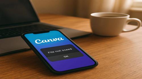 Canva не зберігає файл — простий спосіб виправити