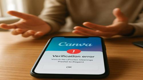 Canva помилка верифікації — гайд для початківців