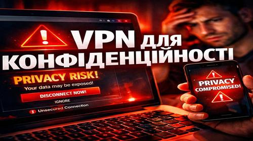 VPN для конфіденційності