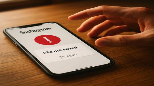 Instagram не зберігає файл — швидке рішення