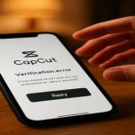 CapCut помилка верифікації — що робити