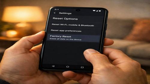 Як скинути Android до заводських
