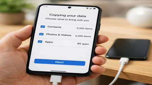 Як перенести дані Android