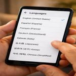 Як змінити мову Android
