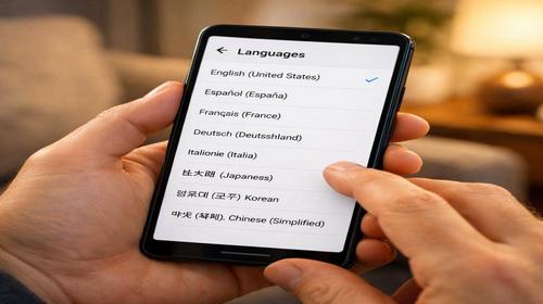 Як змінити мову Android