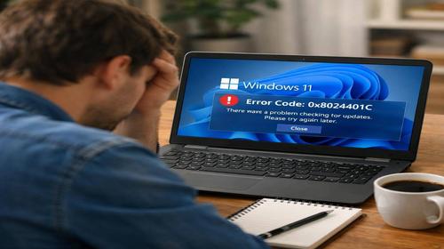Windows 11 показує код 0x8024401C — що робити
