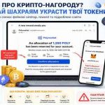 На пошту прийшов лист про крипто нагороду
