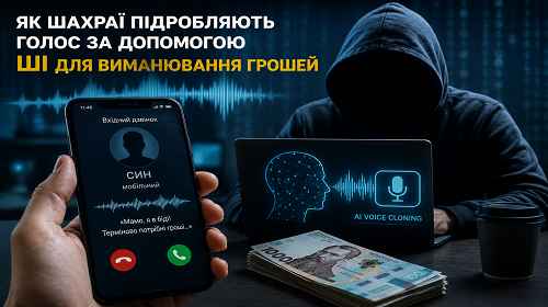 Як шахраї підробляють голос за допомогою ШІ та виманюють гроші