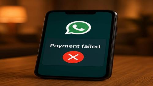 WhatsApp не відправляє гроші — швидке рішення