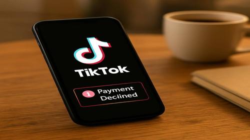 TikTok відхиляє платіж — швидке рішення