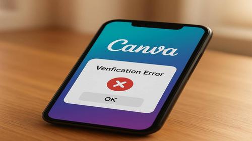 Canva помилка верифікації — швидке рішення