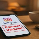 Instagram відхиляє платіж — що робити