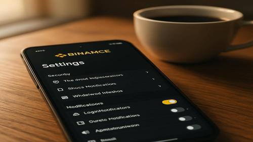 Binance: правильні налаштування
