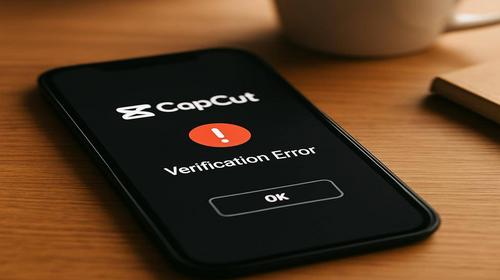 CapCut помилка верифікації — простий спосіб виправити