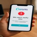 Canva помилка верифікації — гайд для початківців