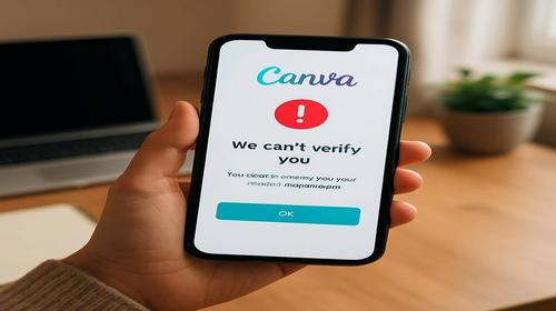 Canva помилка верифікації — гайд для початківців