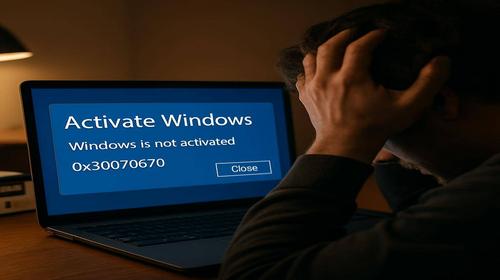 Помилка активації Windows 11 0x80070570 — як вирішити
